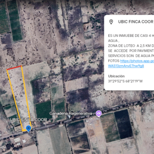 FINCA SAN MARTIN 4HAS CON AGUA